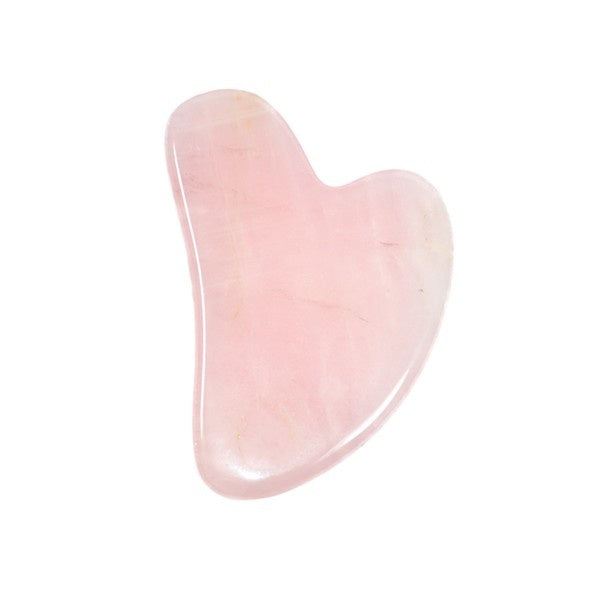 Gua Sha de Cuarzo Rosa Piedra Gua Sha Masajeador Facial