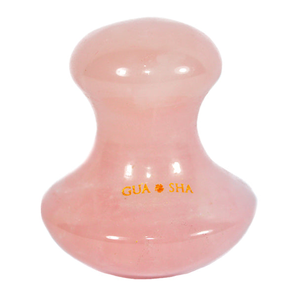 Set Gua Sha de Cuarzo Rosa Piedra Gua Sha Masajeador Facial