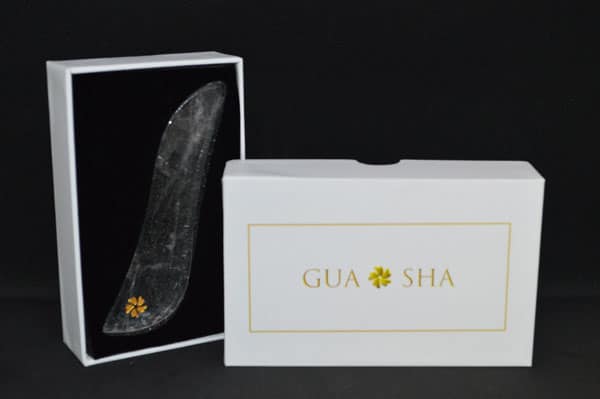 Gua Sha de Cuarzo Blanco Piedra Gua Sha Corporal
