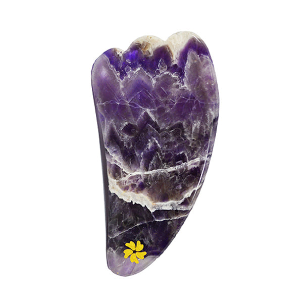 Gua Sha de Amatista Piedra Gua Sha Corporal y Facial