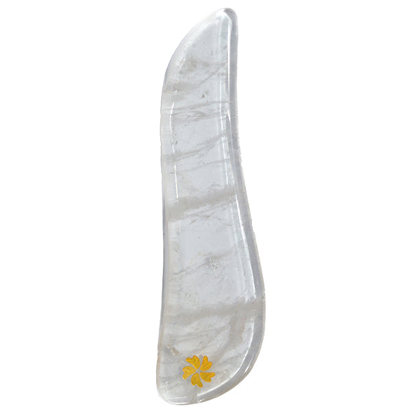 Gua Sha de Cuarzo Blanco Piedra Gua Sha Corporal