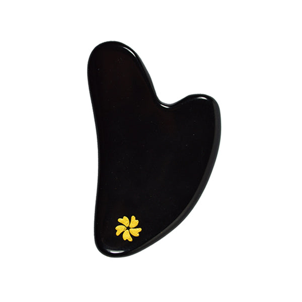 Gua Sha de OBSIDIANA Piedra Gua Sha Masajeador Facial