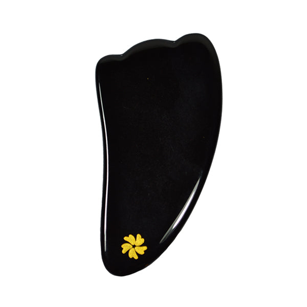 Gua Sha de Obsidiana Piedra Gua Sha Corporal y Facial